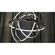 ET2 Lighting Gyro II Single Pendant in Polished Chrome