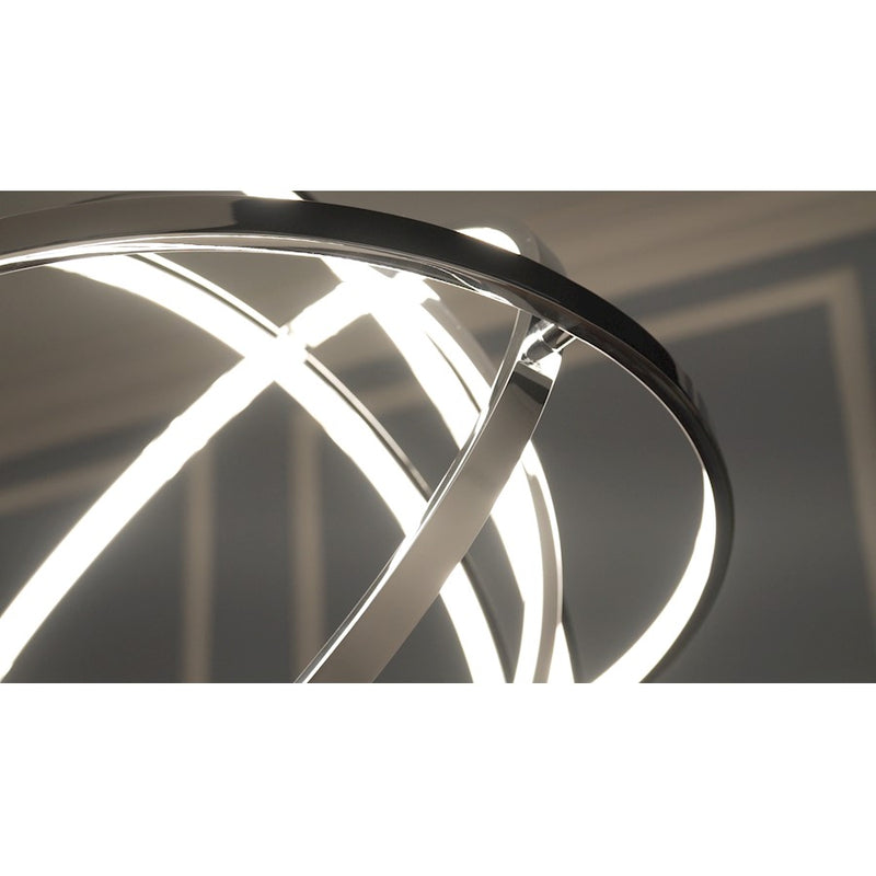 ET2 Lighting Gyro II Single Pendant in Polished Chrome