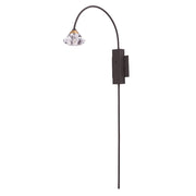 ET2 Lighting Hope-Wall Sconce, Black/Gold