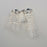 ET2 Lighting Tartan 1 Light LED Wall Sconce, Chrome/Heavy Faceted