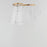 ET2 Lighting Tartan 1 Light LED Pendant, Champagne/Heavy Faceted