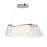 ET2 Lighting Tartan 1Lt Linear LED Pendant, Chrome/Heavy Faceted - E24814-82PC