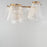 ET2 Lighting Tartan 3 Light LED Pendant, Champagne/Heavy Faceted