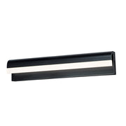 ET2 Lighting Waterfall LED 24" 1-Light Bath Vanity, Black