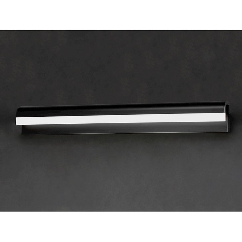 ET2 Lighting Waterfall LED 24" 1-Light Bath Vanity, Black