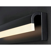 ET2 Lighting Waterfall LED 24" 1-Light Bath Vanity, Black