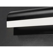 ET2 Lighting Waterfall LED 30" 1-Light Bath Vanity, Black