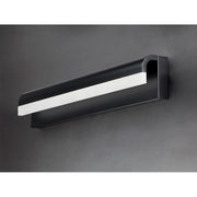 ET2 Lighting Waterfall LED 30" 1-Light Bath Vanity, Black