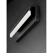 ET2 Lighting Waterfall LED 36" 1-Light Bath Vanity, Black