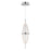 ET2 Lighting Quasar 1Lt LED Mini Pendant, Chrome/Acrylic - E24891-133PC