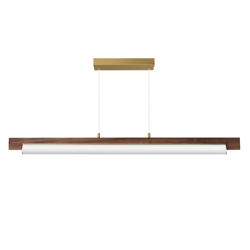 ET2 Lighting Quasar 3Lt 51" LED Pendant, Chrome/Patterned Acrylic - E24895-133PC
