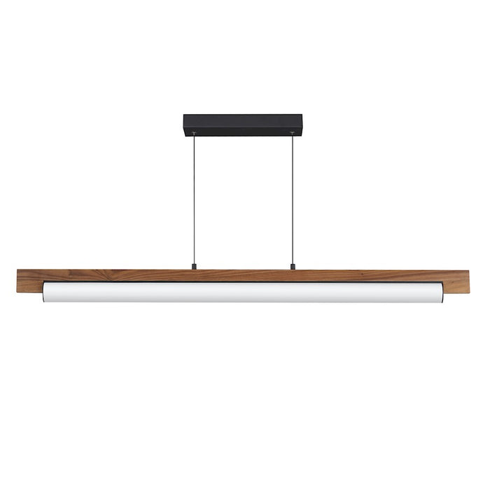 ET2 Lighting Joist 1Lt 45" LED Horizontal Pendant, Walnut/Black - E24932-WNBK