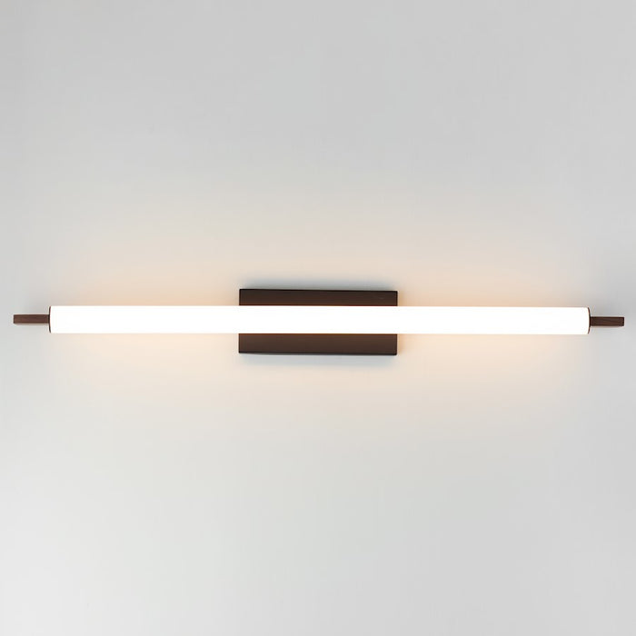 ET2 Lighting Joist 1 Light 45" LED Surface Mount, Walnut/Black