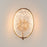 ET2 Lighting Moonscapes 1 Light Wall Sconce, Brushed Champagne