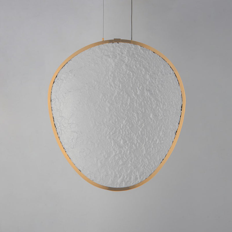 ET2 Lighting Moonscapes 1Lt 16" Single Pendant, Brushed Champagne