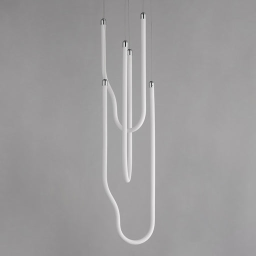 ET2 Lighting Soleil 3-Light LED Pendant, Polished Chrome