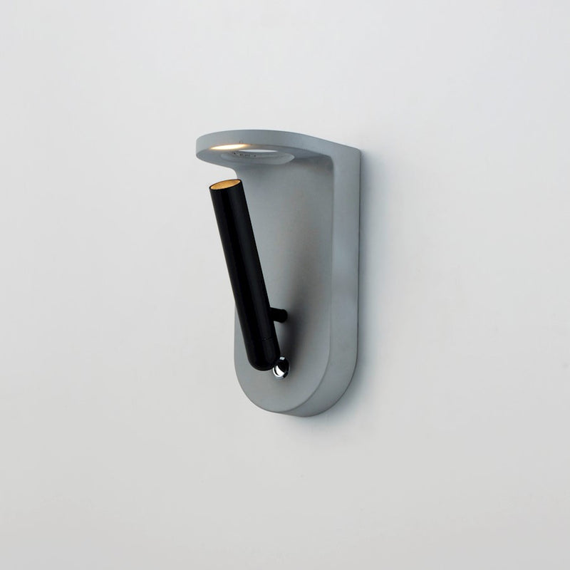 ET2 Lighting Beacon LED 1-Light Wall Sconce, Gray/Black