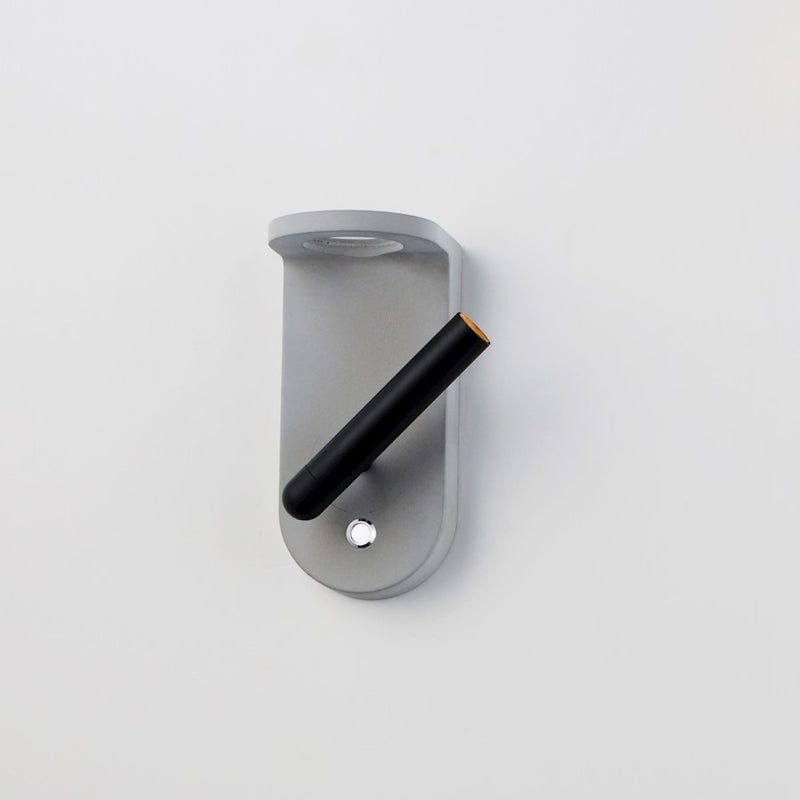 ET2 Lighting Beacon LED 1-Light Wall Sconce, Gray/Black
