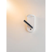 ET2 Lighting Beacon LED 1-Light Wall Sconce, White/Polished Chrome
