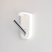 ET2 Lighting Beacon LED 1-Light Wall Sconce, White/Polished Chrome