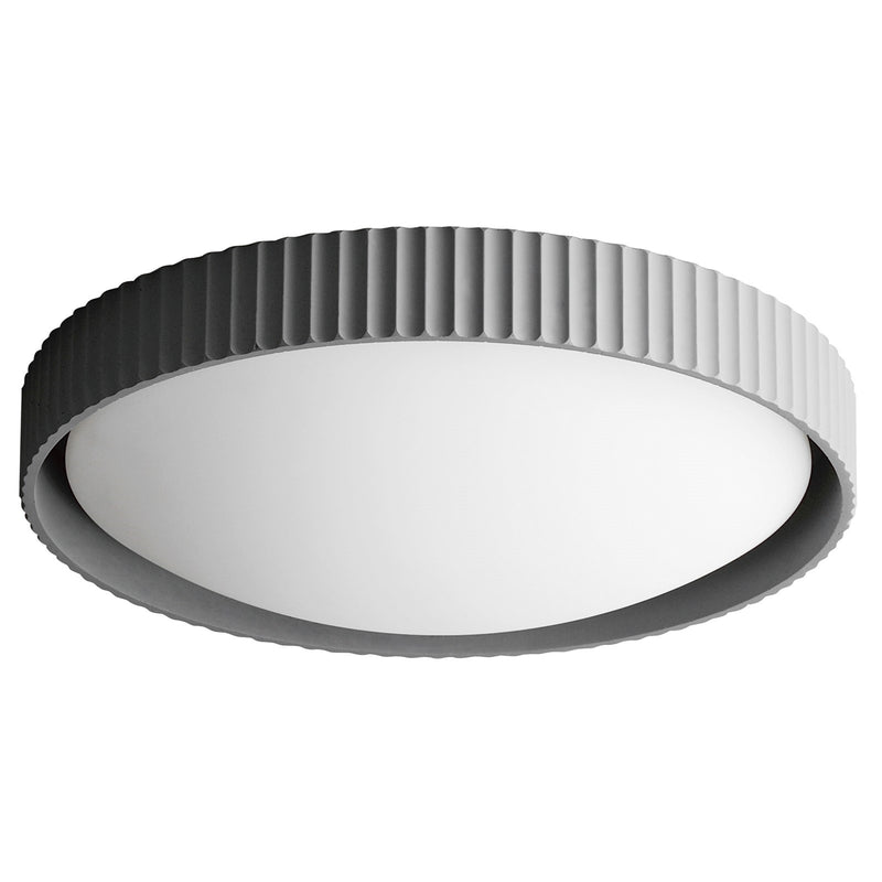 ET2 Lighting Souffle 1 Light Flush Mount, Gray