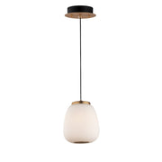 ET2 Lighting Soji LED 2-Light 5W Pendant, Black/Gold