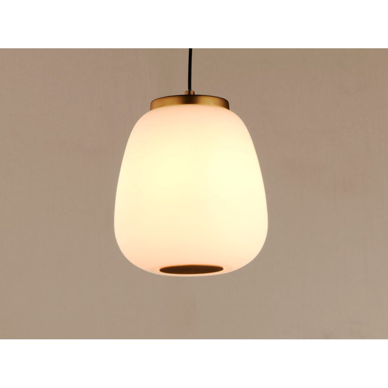 ET2 Lighting Soji LED 2-Light 5W Pendant, Black/Gold