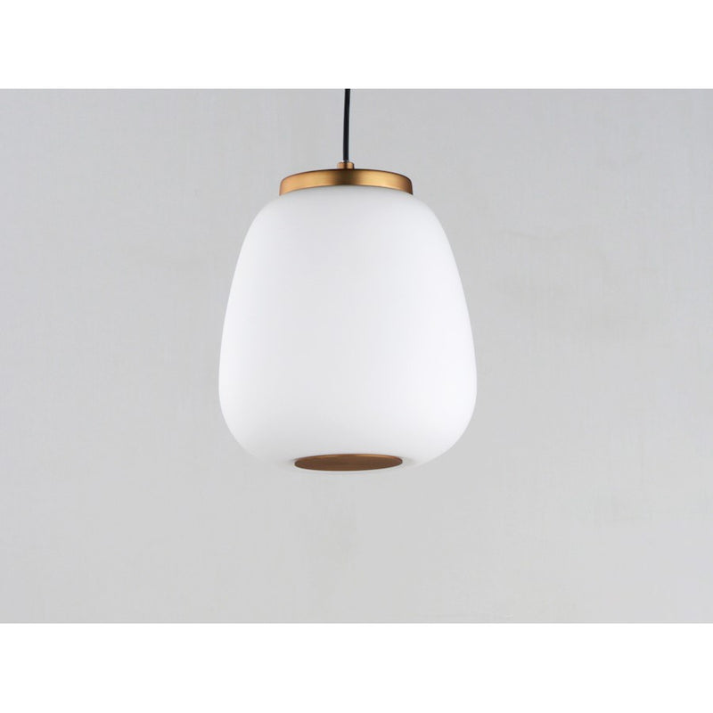 ET2 Lighting Soji LED 2-Light 5W Pendant, Black/Gold