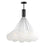 ET2 Lighting Burst 20 Light LED Pendant, Gold/Translucent Frost - E25088-54BK