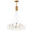 ET2 Lighting Burst 12 Light LED Pendant Gold/Clear - E25089-18GLD