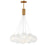 ET2 Lighting Burst 12 Light LED Pendant Gold/Translucent Frost - E25089-54GLD