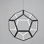 ET2 Lighting Penta LED Medium 1-Light Pendant, Black