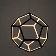 ET2 Lighting Penta LED Medium 1-Light Pendant, Black