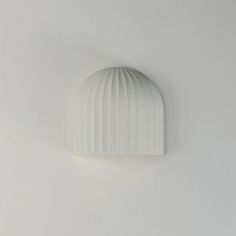 ET2 Lighting Basilica 1 Light LED Wall Sconce, Chaulk White