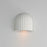 ET2 Lighting Basilica 1 Light LED Wall Sconce, Chaulk White