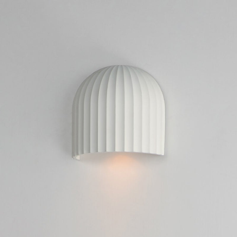 ET2 Lighting Basilica 1 Light LED Wall Sconce, Chaulk White