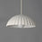 ET2 Lighting Basilica 1 Light LED 14" Pendant, Chaulk White