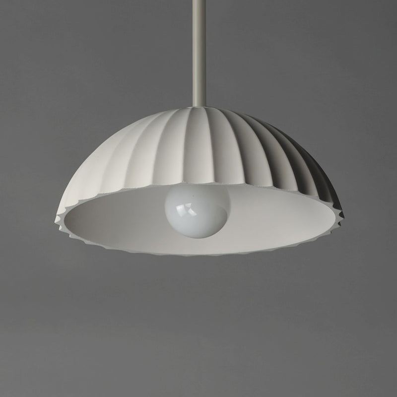 ET2 Lighting Basilica 1 Light LED 14" Pendant, Chaulk White