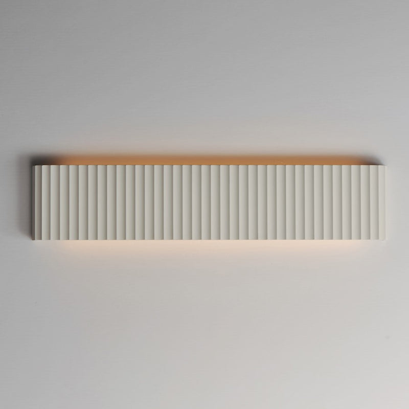 ET2 Lighting Delphi 1 Light 30" LED Wall Sconce, Chaulk White