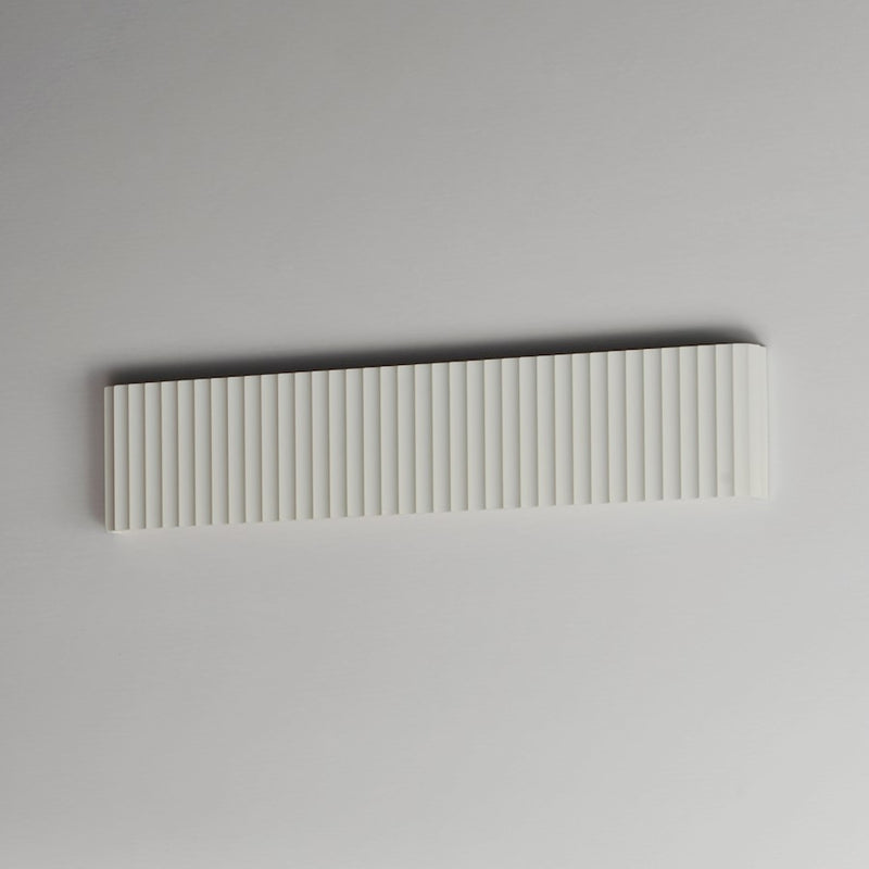 ET2 Lighting Delphi 1 Light 30" LED Wall Sconce, Chaulk White