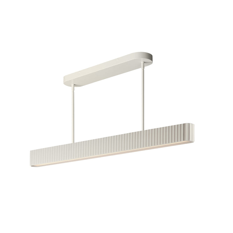 ET2 Lighting Delphi 1 Light 47" LED Pendant, Chaulk White