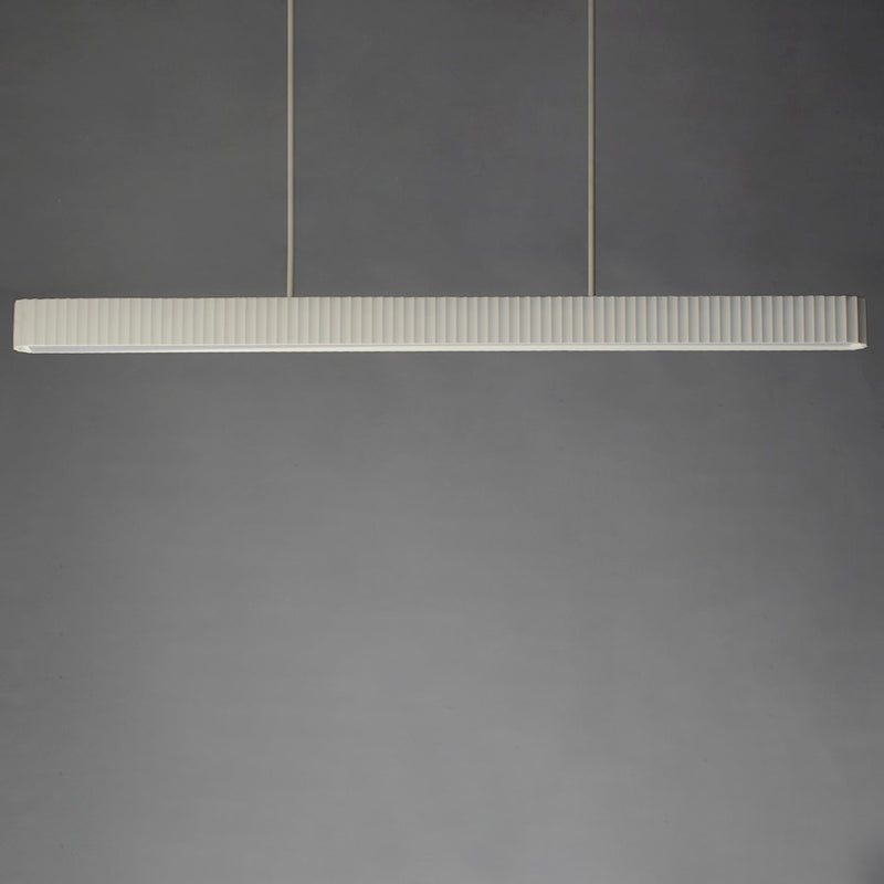 ET2 Lighting Delphi 1 Light 61" LED Pendant, Chaulk White