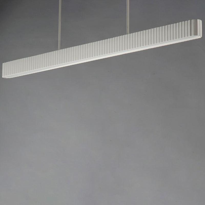 ET2 Lighting Delphi 1 Light 61" LED Pendant, Chaulk White