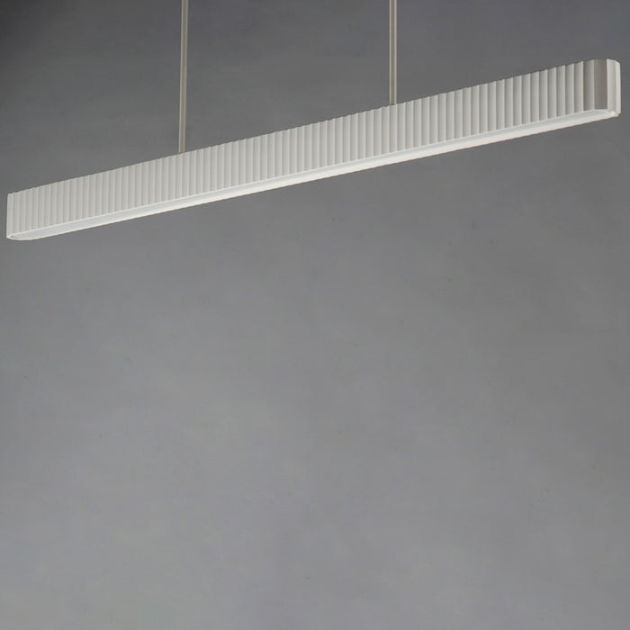 ET2 Lighting Delphi 1 Light 61" LED Pendant, Chaulk White