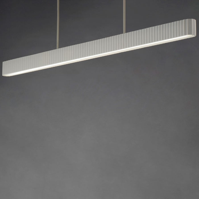 ET2 Lighting Delphi 1 Light 61" LED Pendant, Chaulk White