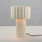 ET2 Lighting Delphi 1 Light Table Lamp, Sandstone