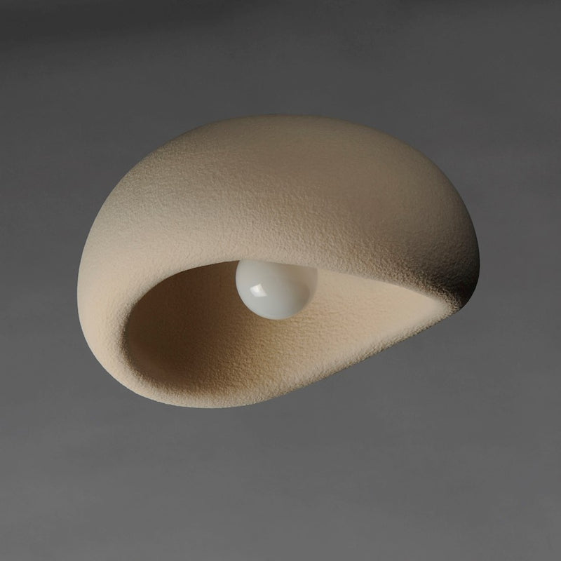 ET2 Lighting Moeraki 1 Light 16" Flush Mount/LED Bulb, Oyster