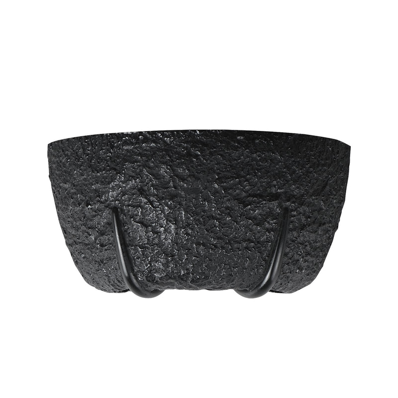ET2 Lighting Geist 2 Light Wall Sconce, Black