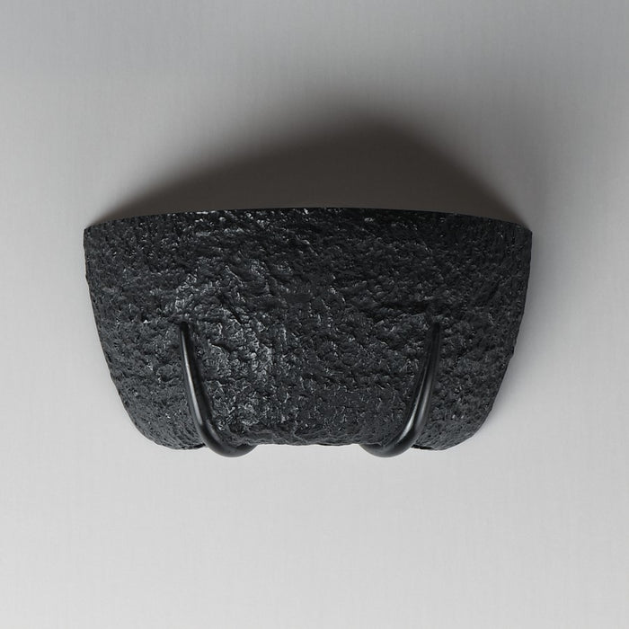 ET2 Lighting Geist 2 Light Wall Sconce, Black