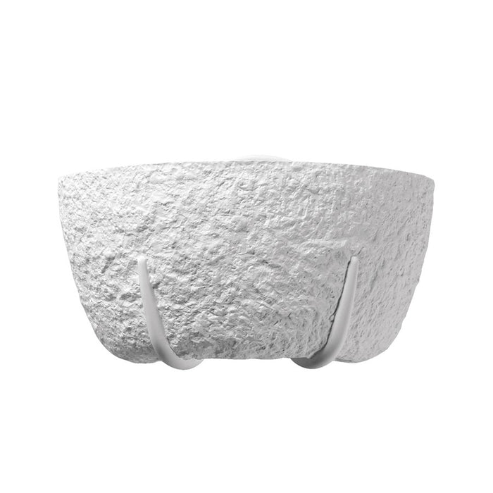 ET2 Lighting Geist 2 Light Wall Sconce, Textured White - E25190-TW